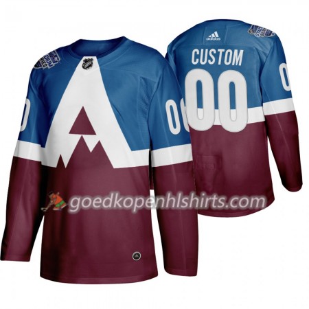Colorado Avalanche Custom Adidas 2020 Stadium Series Authentic Shirt - Mannen